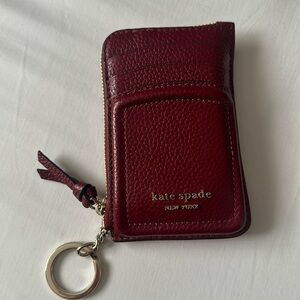 Beautiful Kate spade leather card case